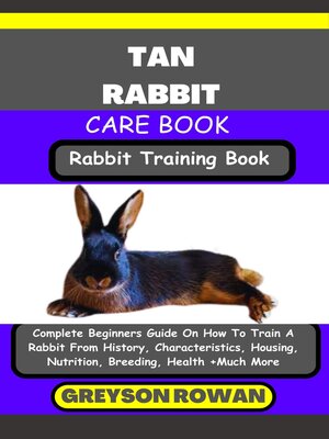 cover image of TAN RABBIT CARE BOOK   Rabbit Training Book